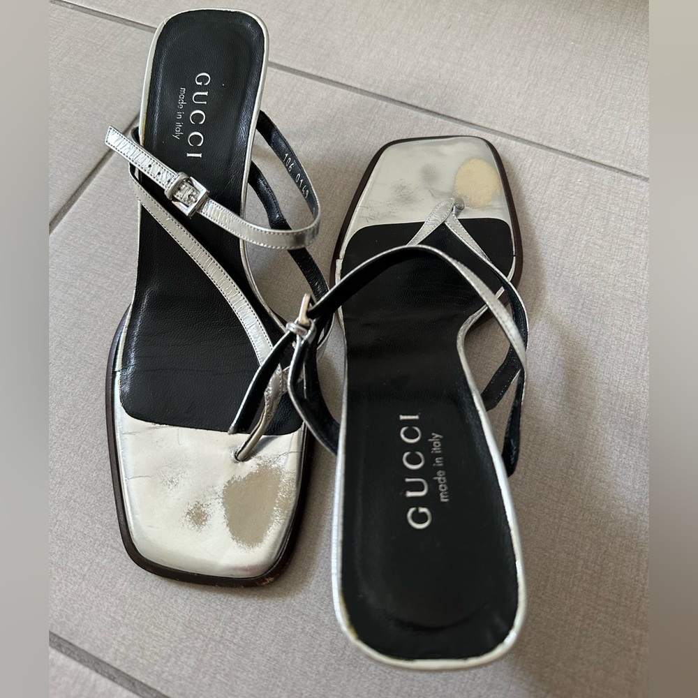 Gucci Leather Sandals
